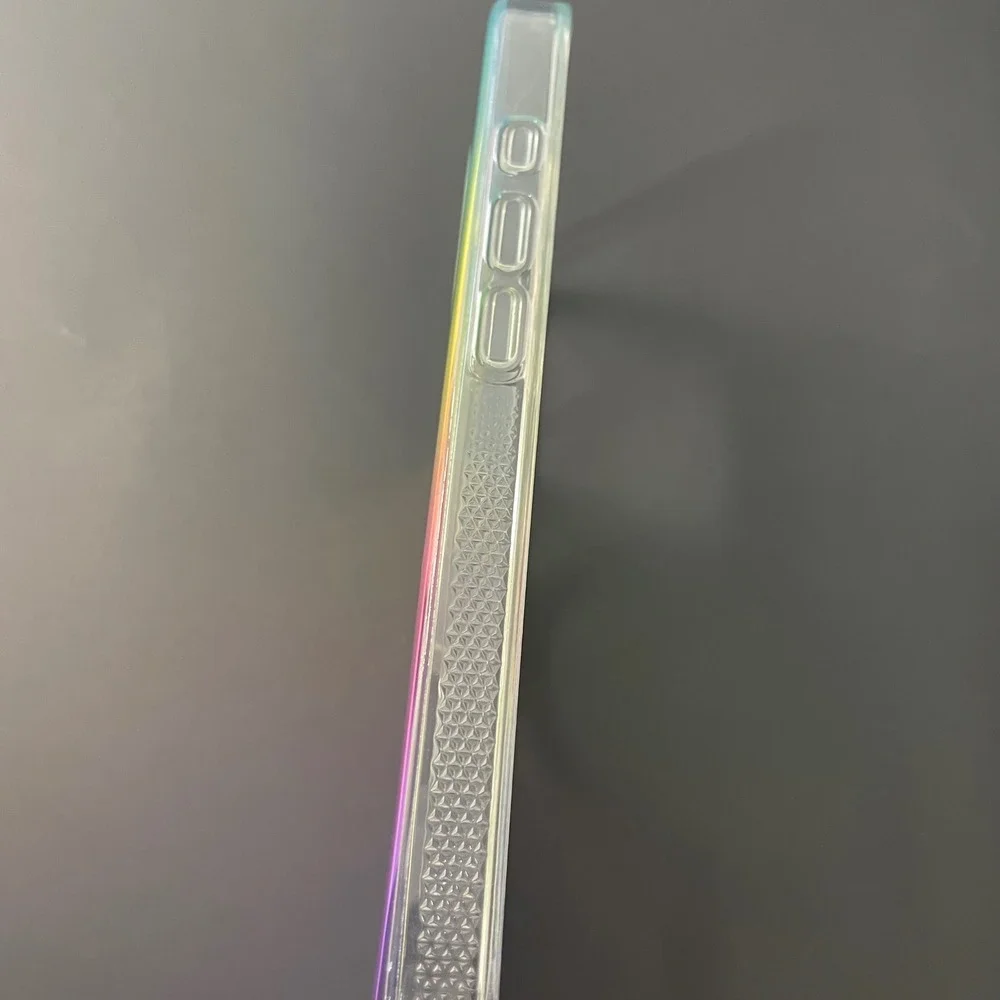 ZAGG iPhone 14 Pro Case Iridescent MagSafe Ombre Gradient Protective Cover